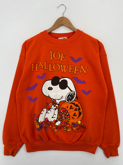 90’s SNOOPY HALLOWEEN Made in USA Size L Vintage Sweat-shirt / A7283