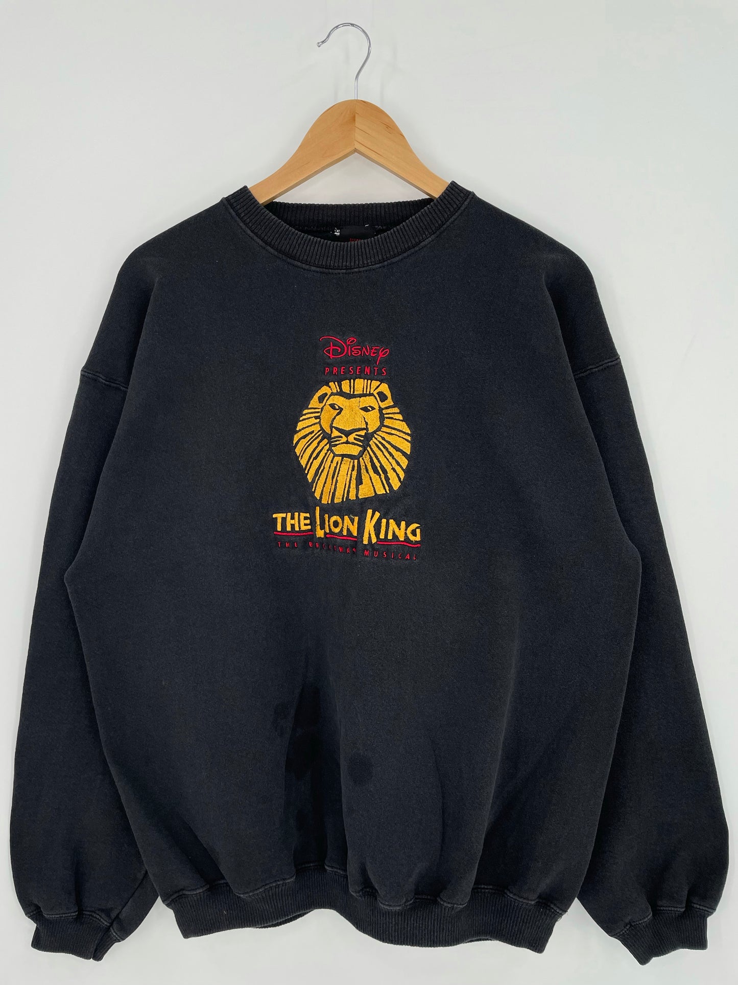 Vintage DISNEY THE LION KING Size L Vintage Sweat-shirt / K5167