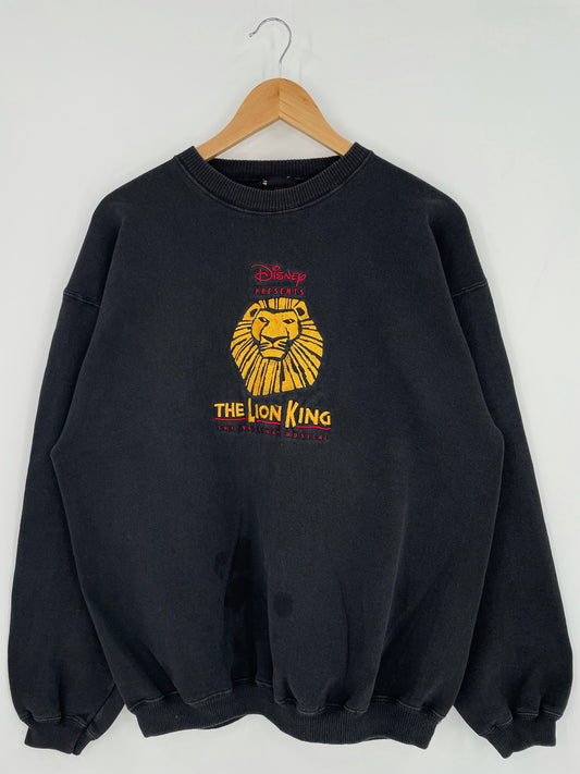 Vintage DISNEY THE LION KING Size L Vintage Sweat-shirt / K5167