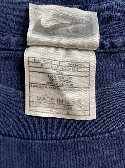 .90's NIKE BASKETBALL Made in USA Size XL Vintage T-Shirt / E6178T