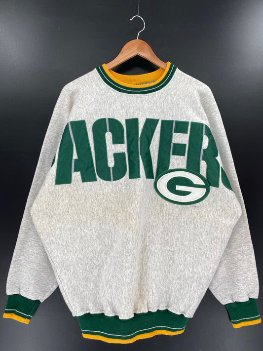 Vintage PACKERS Made in USA Size L NFC Sweat-Shirt / K4611