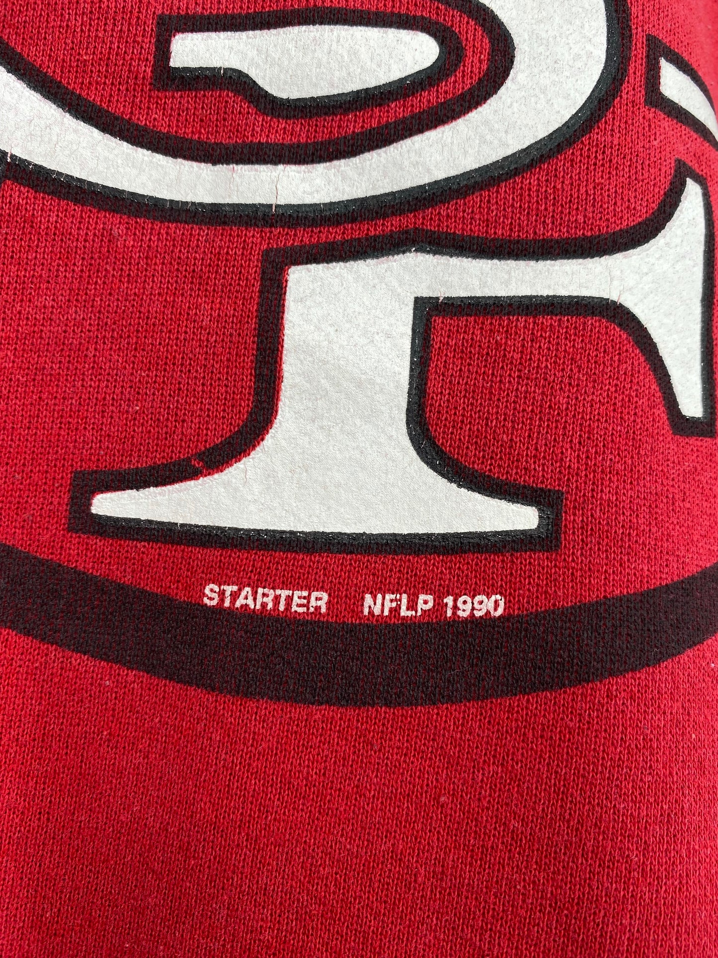 90's STARTER x SAN FRANCISCO 49ERS Made in USA Size XXL Vintage NFL Sweat-shirt / K5320