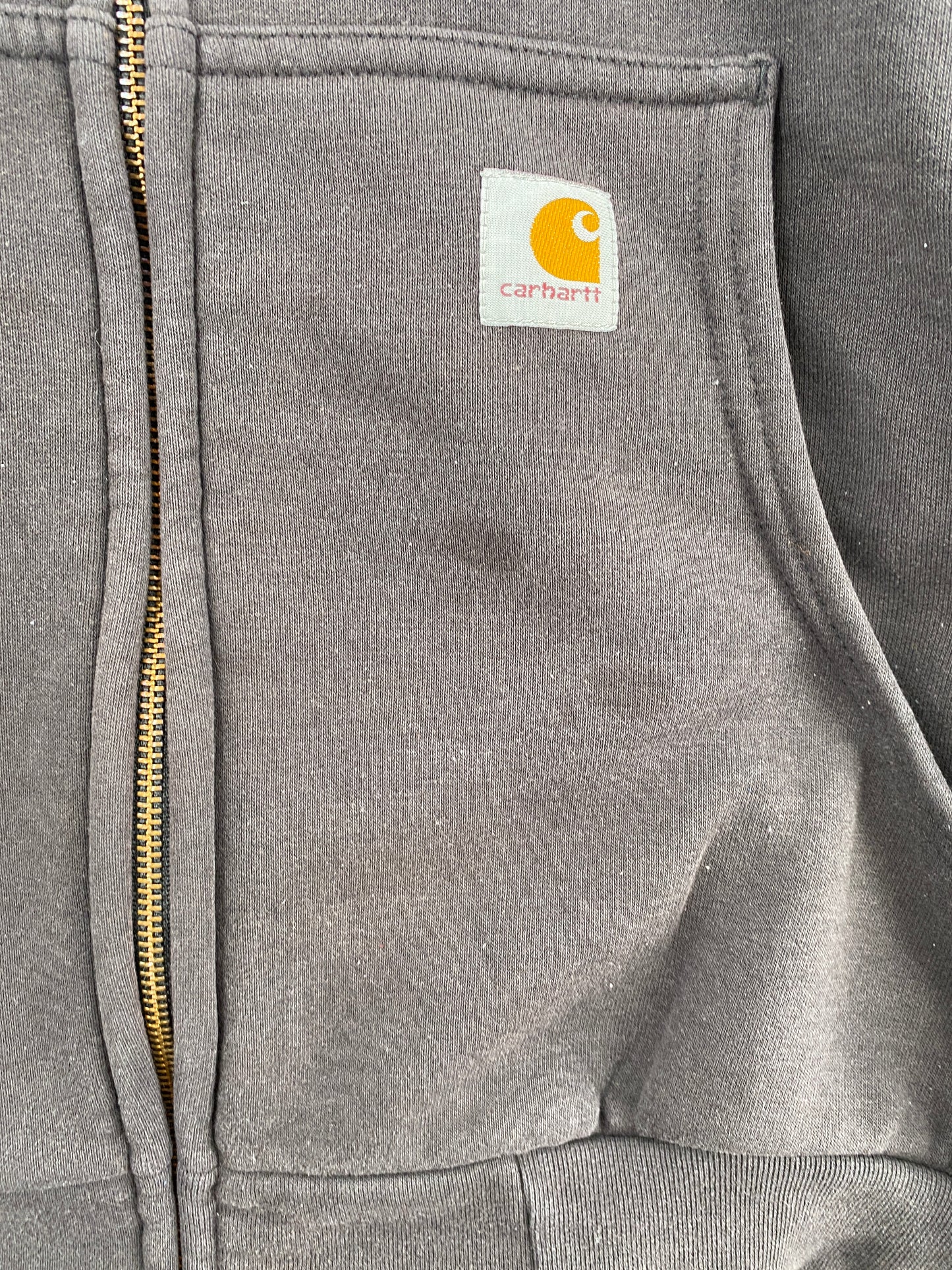 Vintage CARHARTT Size XL Zip-Up Hoodie Sweat-Shirt / A5490