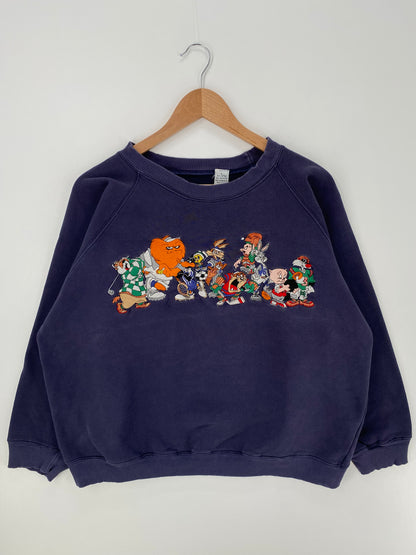Vintage LOONEY TUNES Size L Sweat-shirt / A905