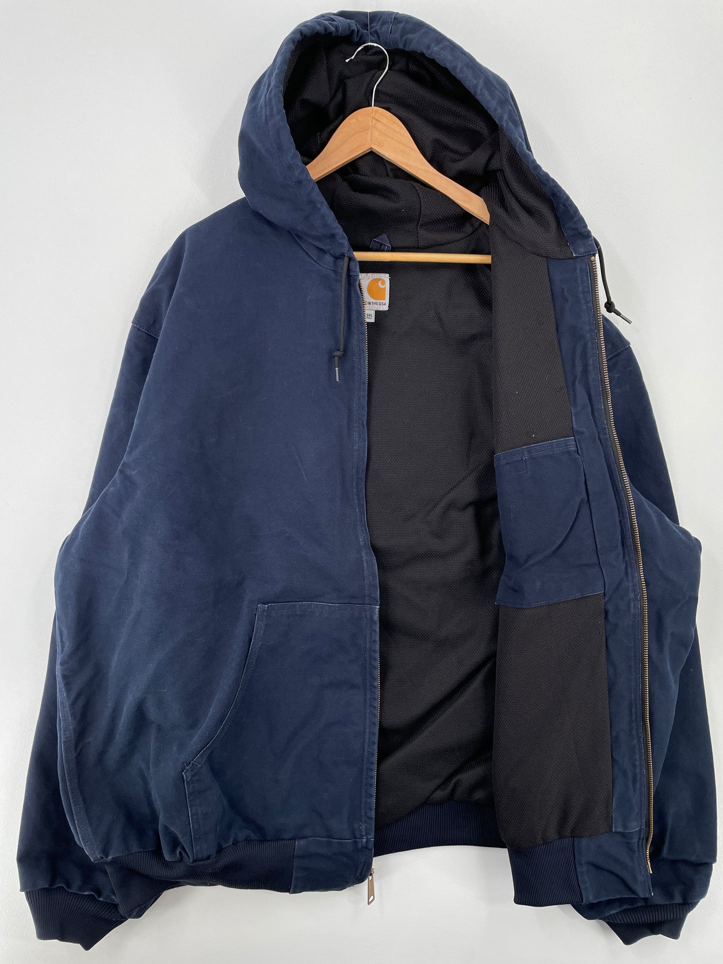 .Vintage CARHARTT Made in USA Size XXXL Hoodie Duck Jacket / A8734