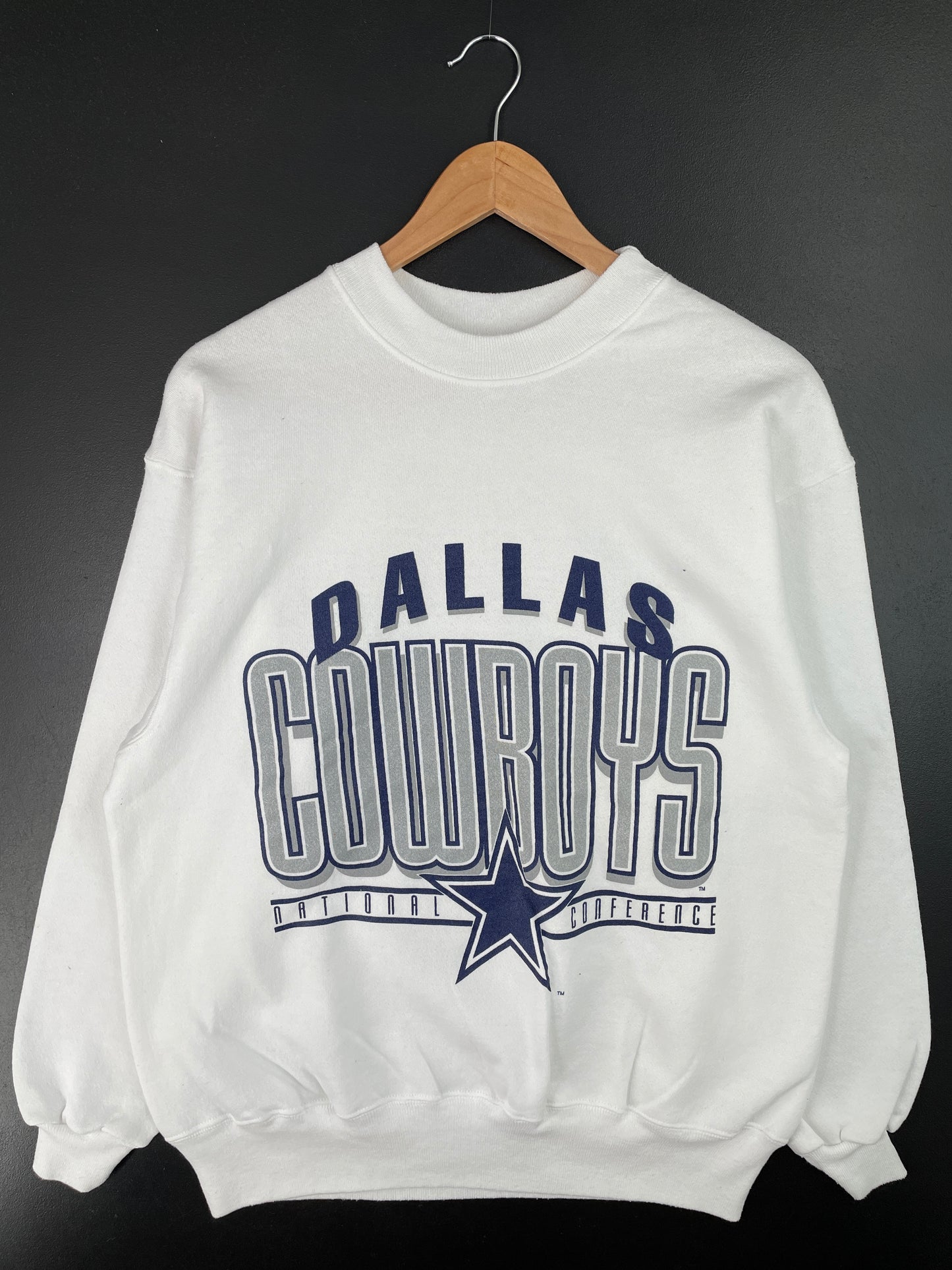 90’s DALLAS COWBOYS Size L Vintage NFL Sweat-Shirt / A7887