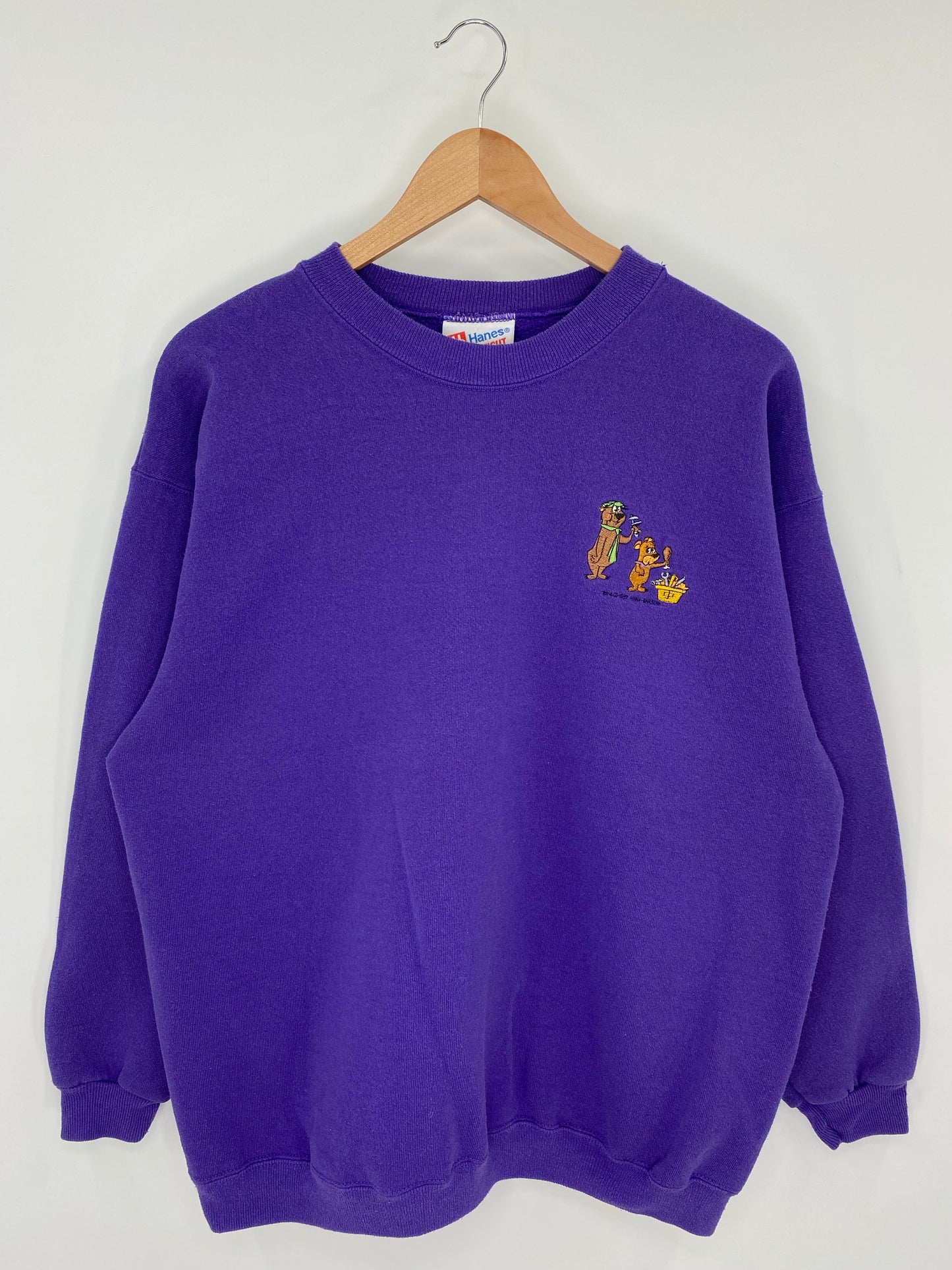 90's Yogi Bear Made in USA Size L Vintage Sweat-shirt / K8435
