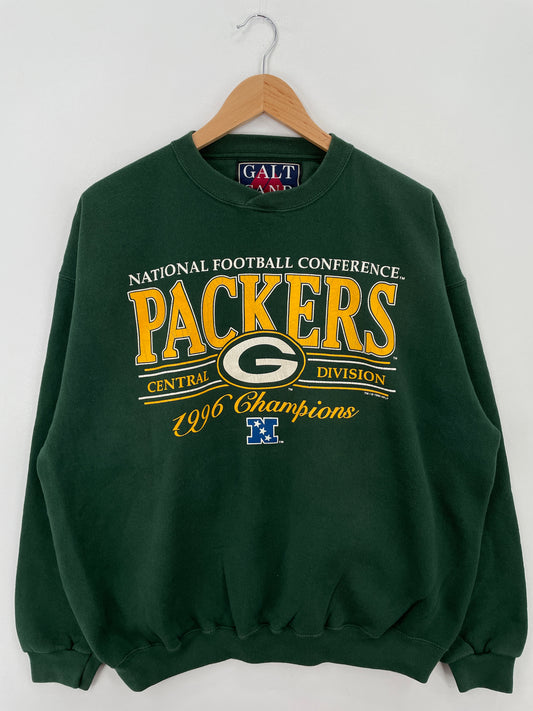 1995 GREEN BAY PACKERS Size Approx.XL Vintage NFL Sweat-shirt / A6925