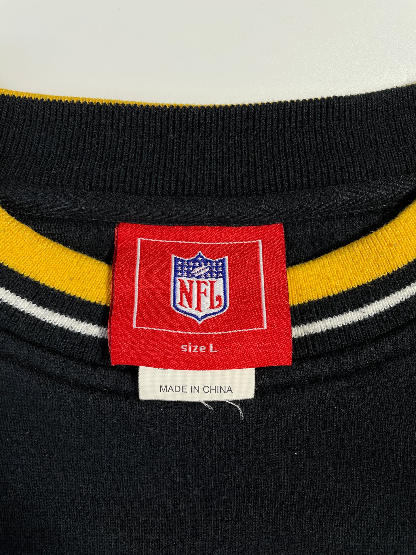 00' PITTSBURGH STEELERS Size L Vintage NFL Sweat-Shirt / A7725