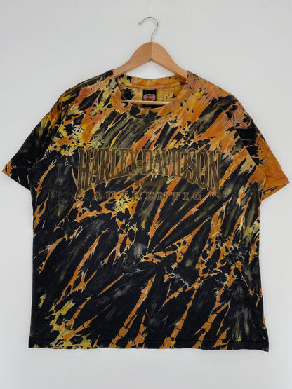 90‘s HARLEY DAVIDSON Made in USA Size L T-Shirts / A3208
