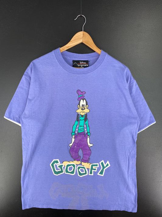 90’s DISNEY GOOFY Size L/XL Vintage T-shirt / A4399