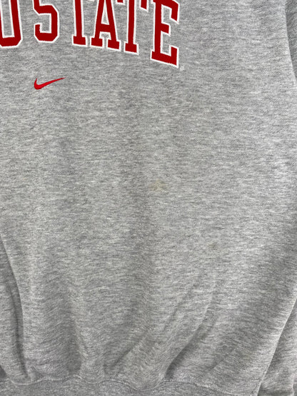 00' NIKE OHIO STATE Size L Vintage College Sweat-Shirt / A2767