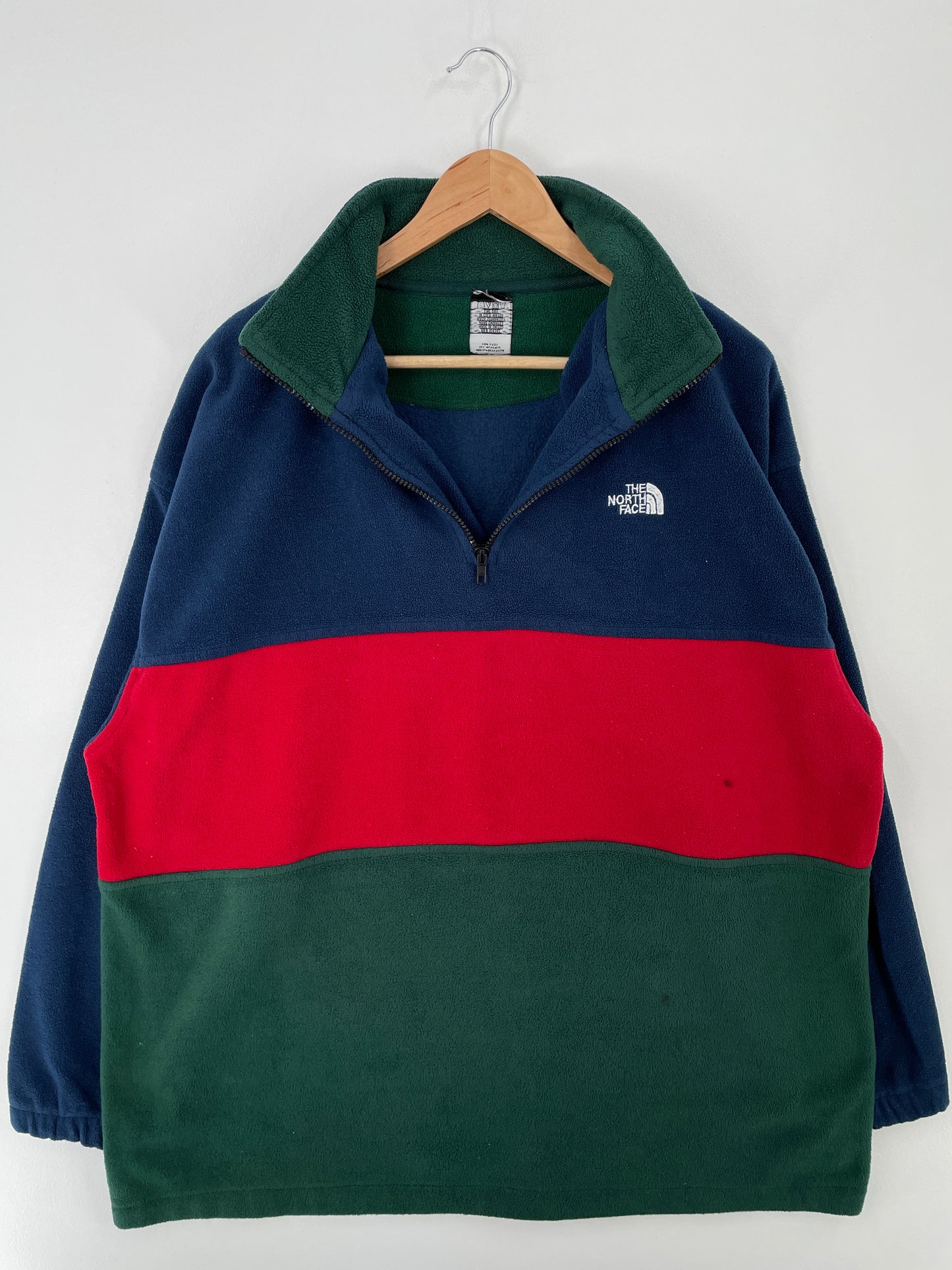 Vintage THE NORTH FACE Size Approx.XXL Half Zip-up Fleece / A9242