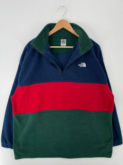 Vintage THE NORTH FACE Size Approx.XXL Half Zip-up Fleece / A9242