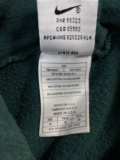 90's NIKE MINI SWOOSH Made in USA Size XL Vintage Hoodie Sweat-shirt / E6554S