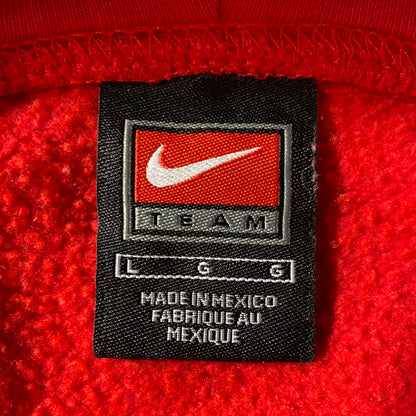 00' NIKE x NEW MEXICO Size L Vintage College Hoodie Sweat-shirt / E1712S