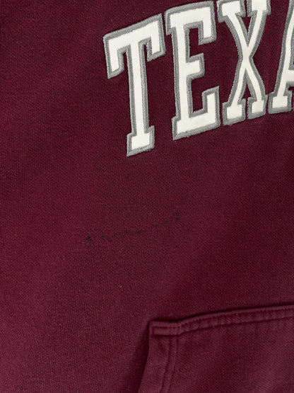00' NIKE x TEXAS A&M Size M Vintage College Hoodie Sweat-shirt / E5786S