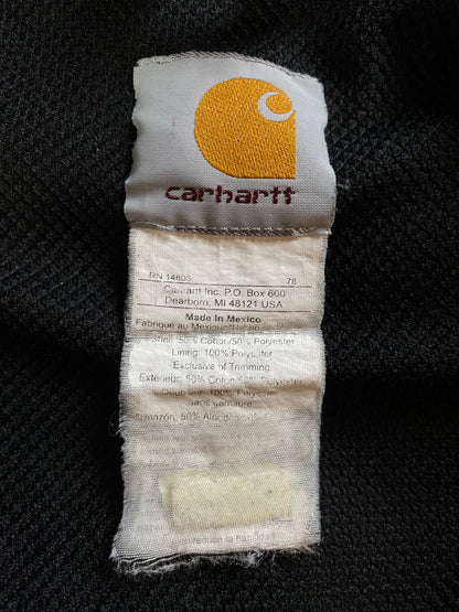 Vintage CARHARTT Size Approx.XL Double Faced Zip-Up Hoodie Sweat-Shirt  / A1647