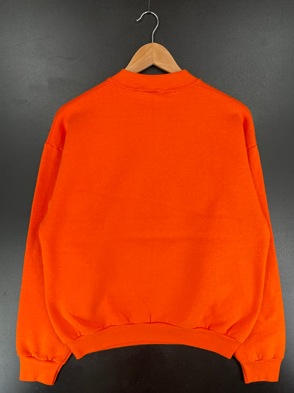 90's ILLINOIS FIGHTING ILLINI Made in USA Size L Vintage College Sweat-Shirt / E6459S