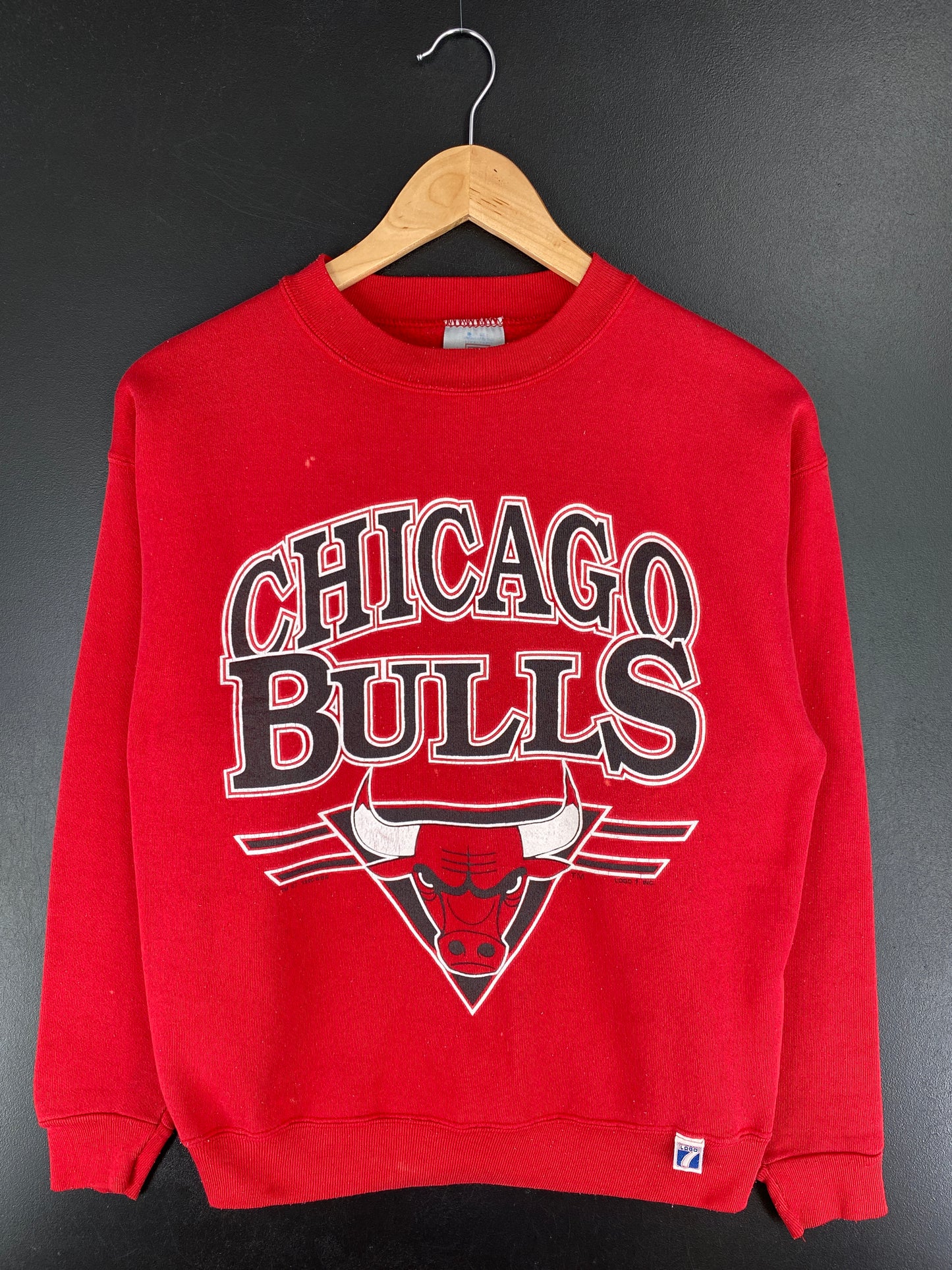 90's CHICAGO BULLS Made in USA Size M Vintage NBA Sweat-Shirt/ A5980