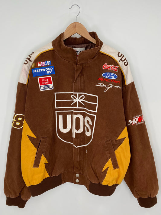 Vintage UPS x DALE JARRETT Size XL Racing Jacket / K9219