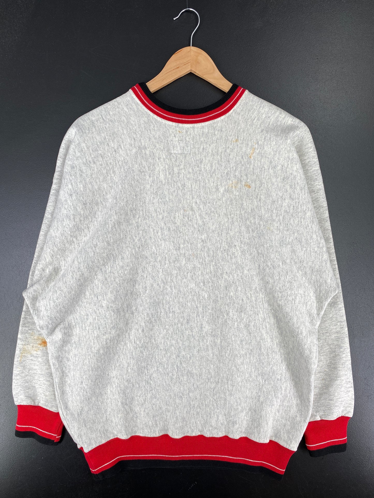 90's WISCONSIN Made in USA Size M Vintage College Sweat-shirt / A4910