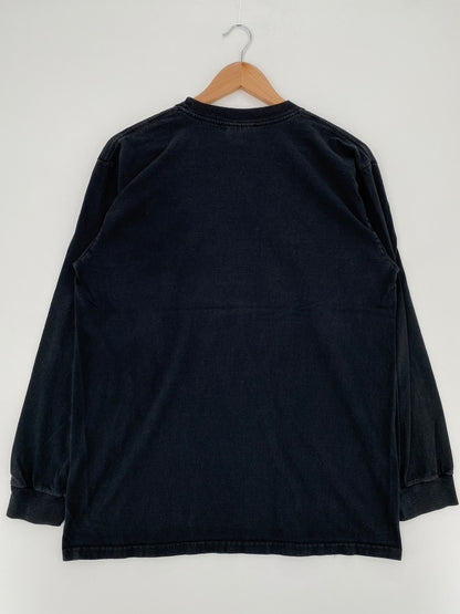 90's NIKE CENTER SWOOSH Size M Vintage Long Sleeve T-Shirt / A2750