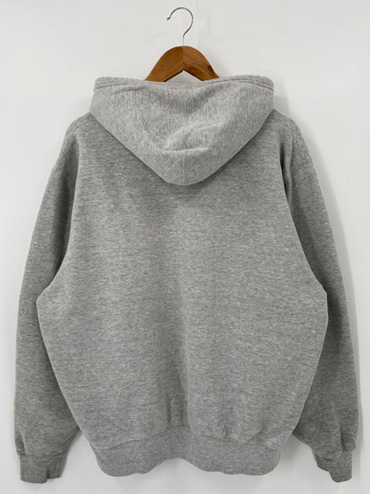 00' NIKE WEST VIRGINIA Size L Vintage Hoodie Sweat-Shirt / K4652