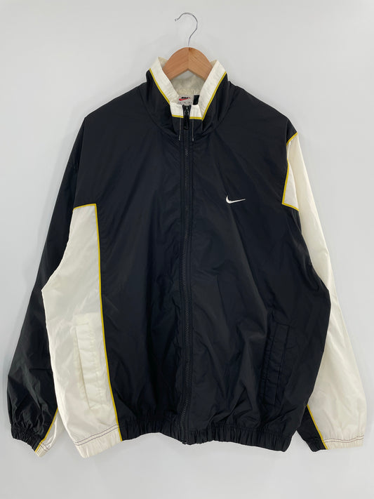 90's NIKE Size XL Vintage Zip-up Nylon Jacket / K5345