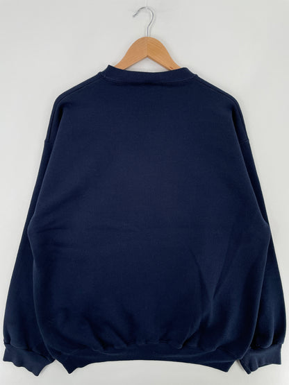 90's NOTRE DAME Made in USA Size XXL Vintage College Sweat shirt / E4461S