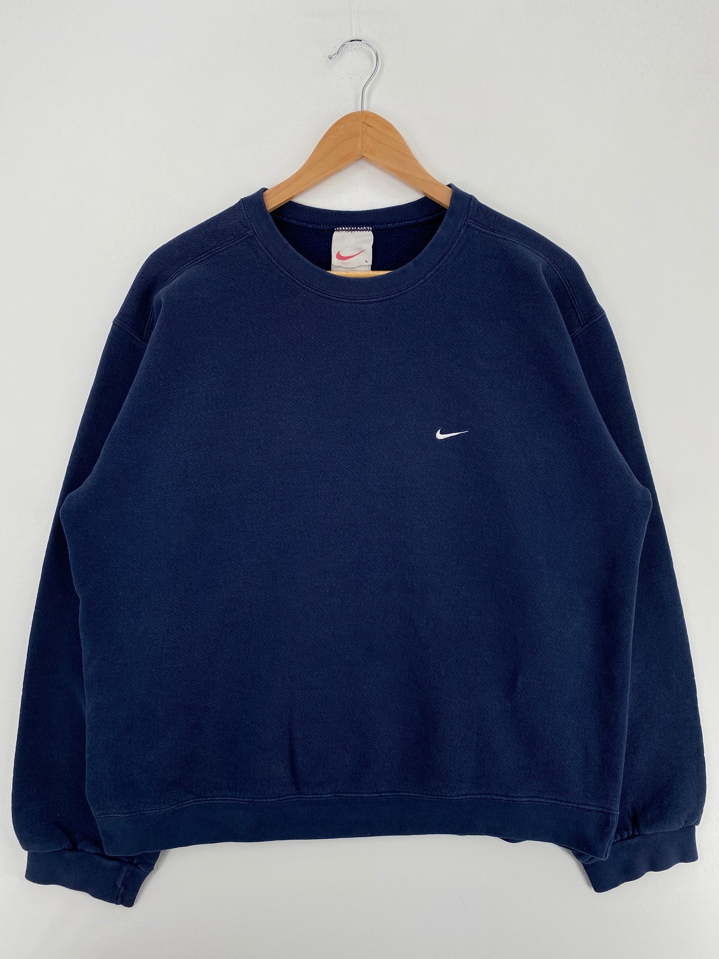 90’s NIKE MINI SWOOSH Size L Vintage Sweat-shirt / A6312