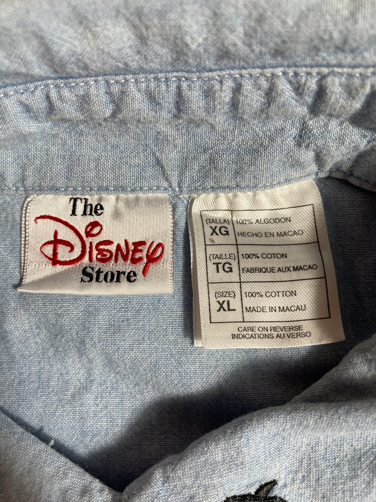 00' DISNEY HALLOWEEN Size XL Vintage Button down shirt / A7342