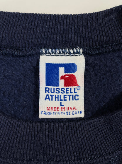 90's RUSSELL x MICHIGAN Made in USA Size L Vintage College Sweat-shirt / E1336S