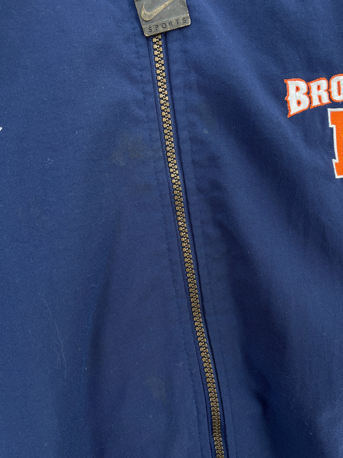 90’s  NIKE x DENVER BRONCOS Size M NFL Nylon Jacket / A7329