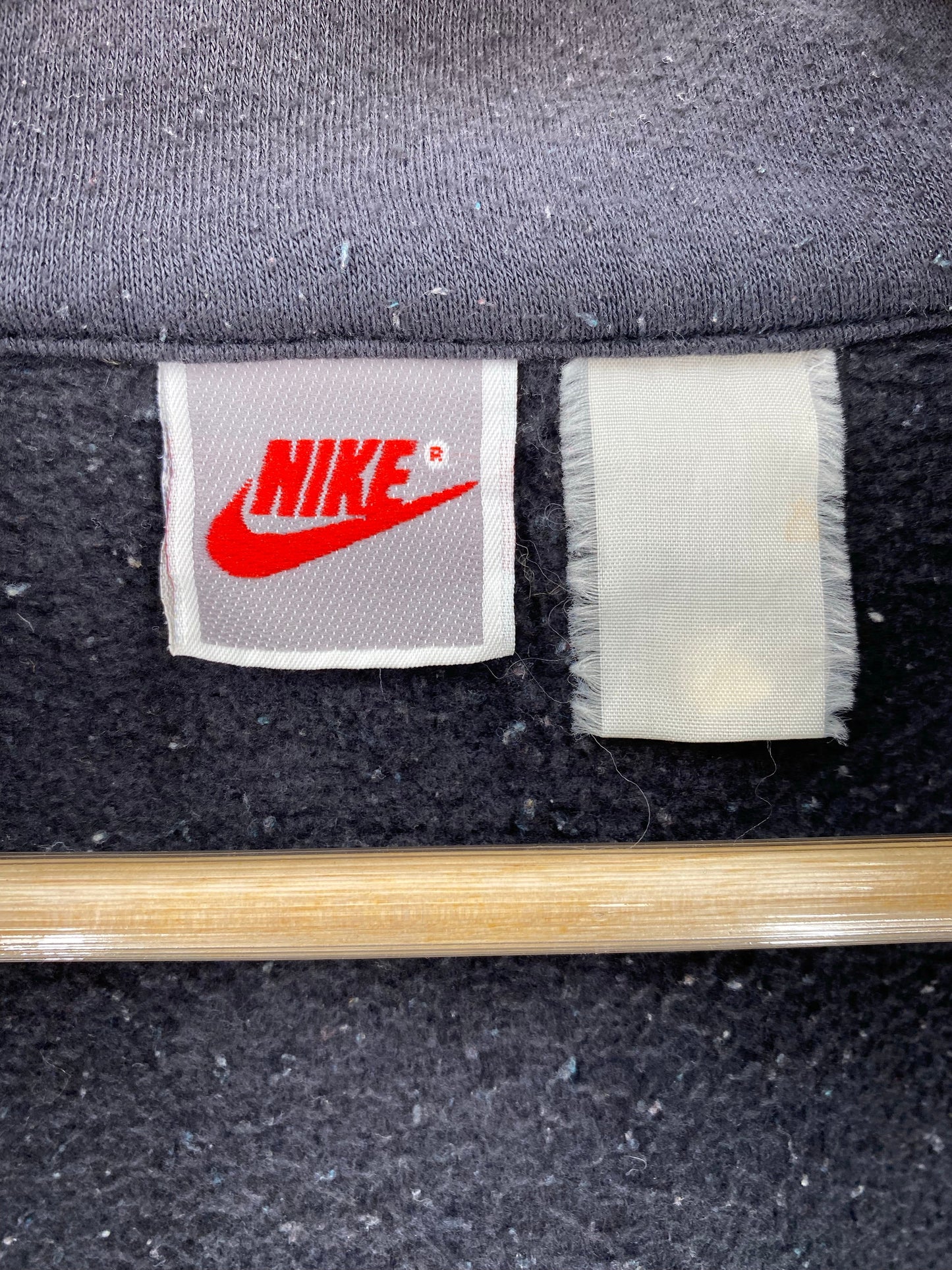 90’s NIKE Silver Tag Size No Tag(Approx.M-L) Vintage Zip-up Sweat-shirt / A9892
