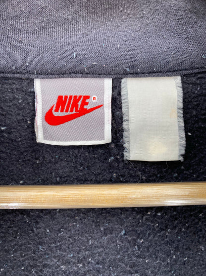 90’s NIKE Silver Tag Size No Tag(Approx.M-L) Vintage Zip-up Sweat-shirt / A9892