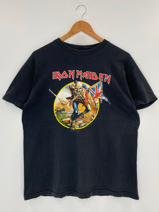 2008' IRON MADEN Size M Vintage Music T-shirt / K4261