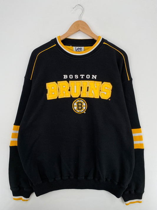 90's BOSTON BRUINS Size XL Vintage NHL Sweat-Shirt/ A5733