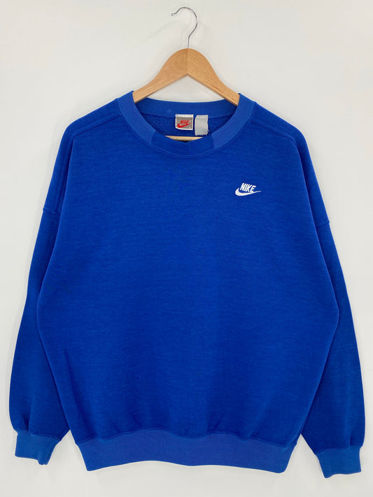 90's NIKE SILVER TAG Size L Vintage Sweat shirt / K6233