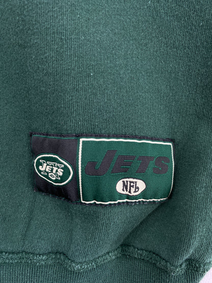 90's NEW YORK JETS Approx. Size L Vintage NFL Sweat - Shirt/ A5892