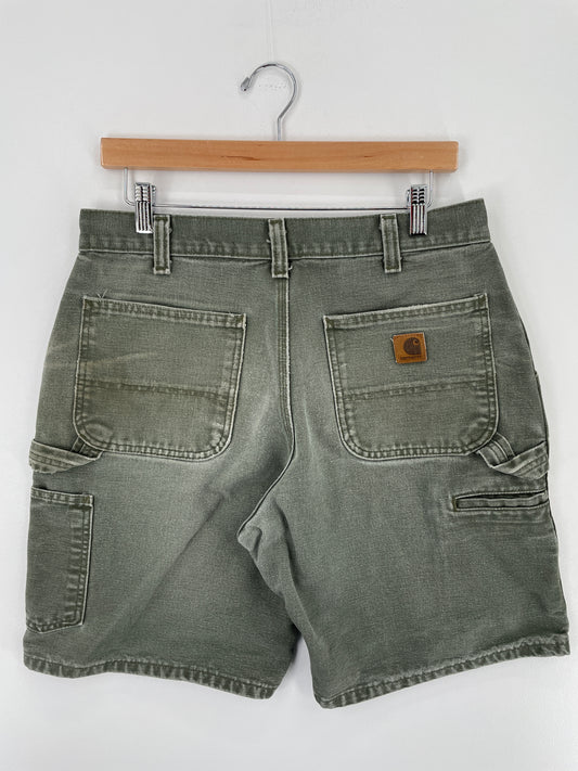 .Vintage CARHARTT Size W32xL9 Duck Shorts / A3941