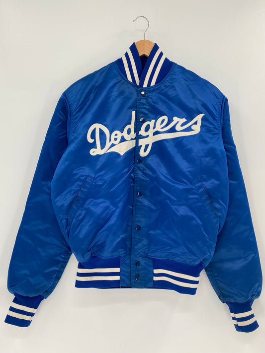 90’s LOS ANGELES DODGERS Size M Vintage MLB Nylon Jacket / K4982