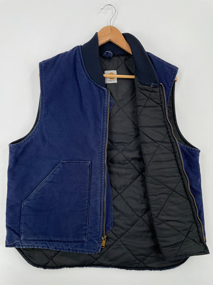 Vintage CARHARTT Size Approx.XL Duck Vest / A8643