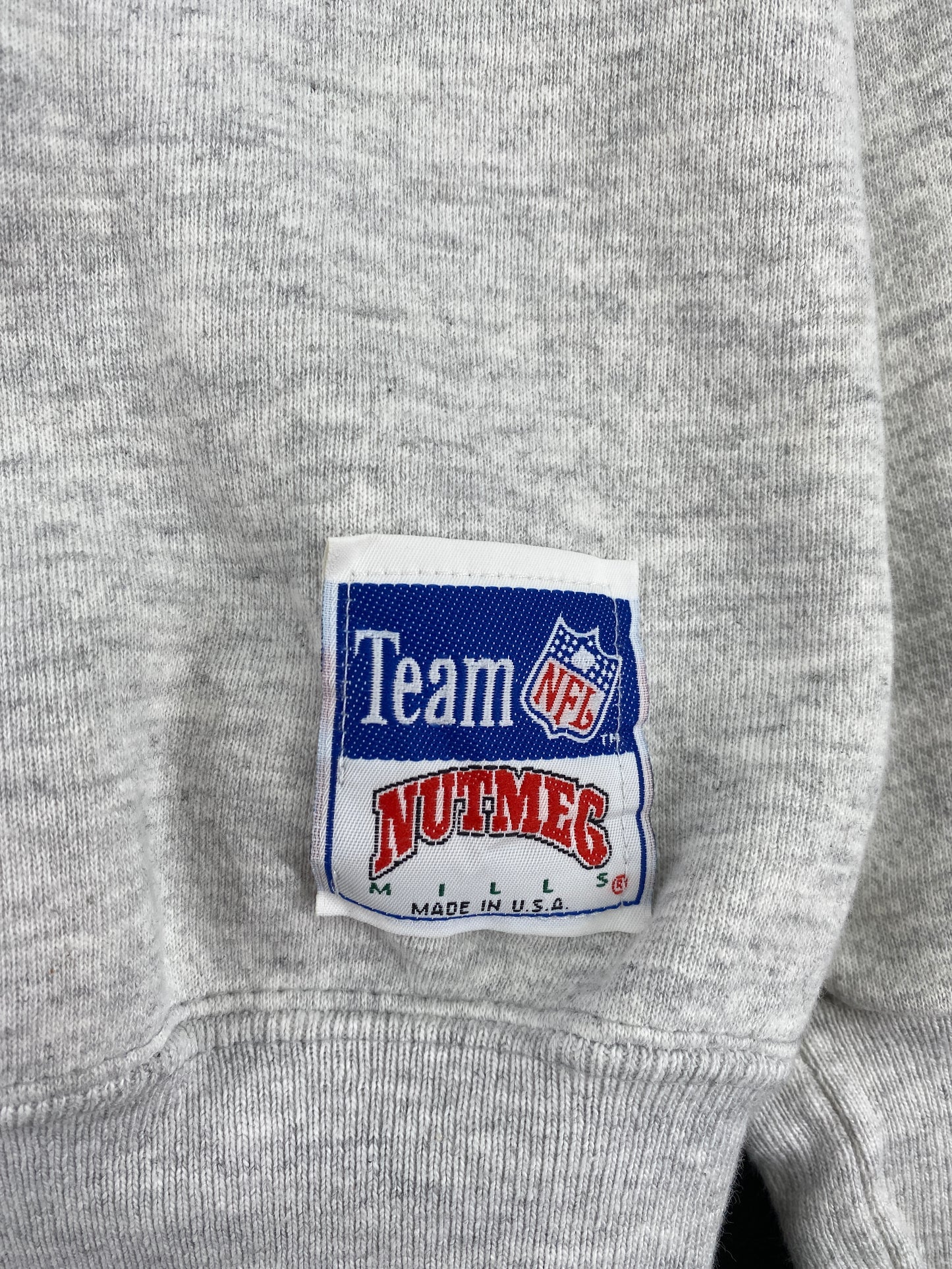 90's NEW YORK GIANTS Made in USA Size L Vintage NFL Hoodie Sweat-Shirt / A6230