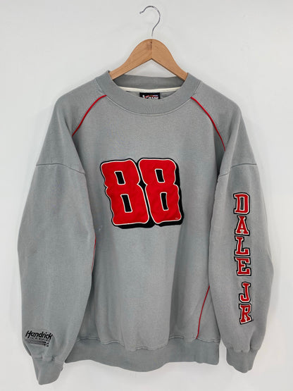 00' DALE EARNHARDT JR Size XL Vintage Racing Sweat-shirt / K7737