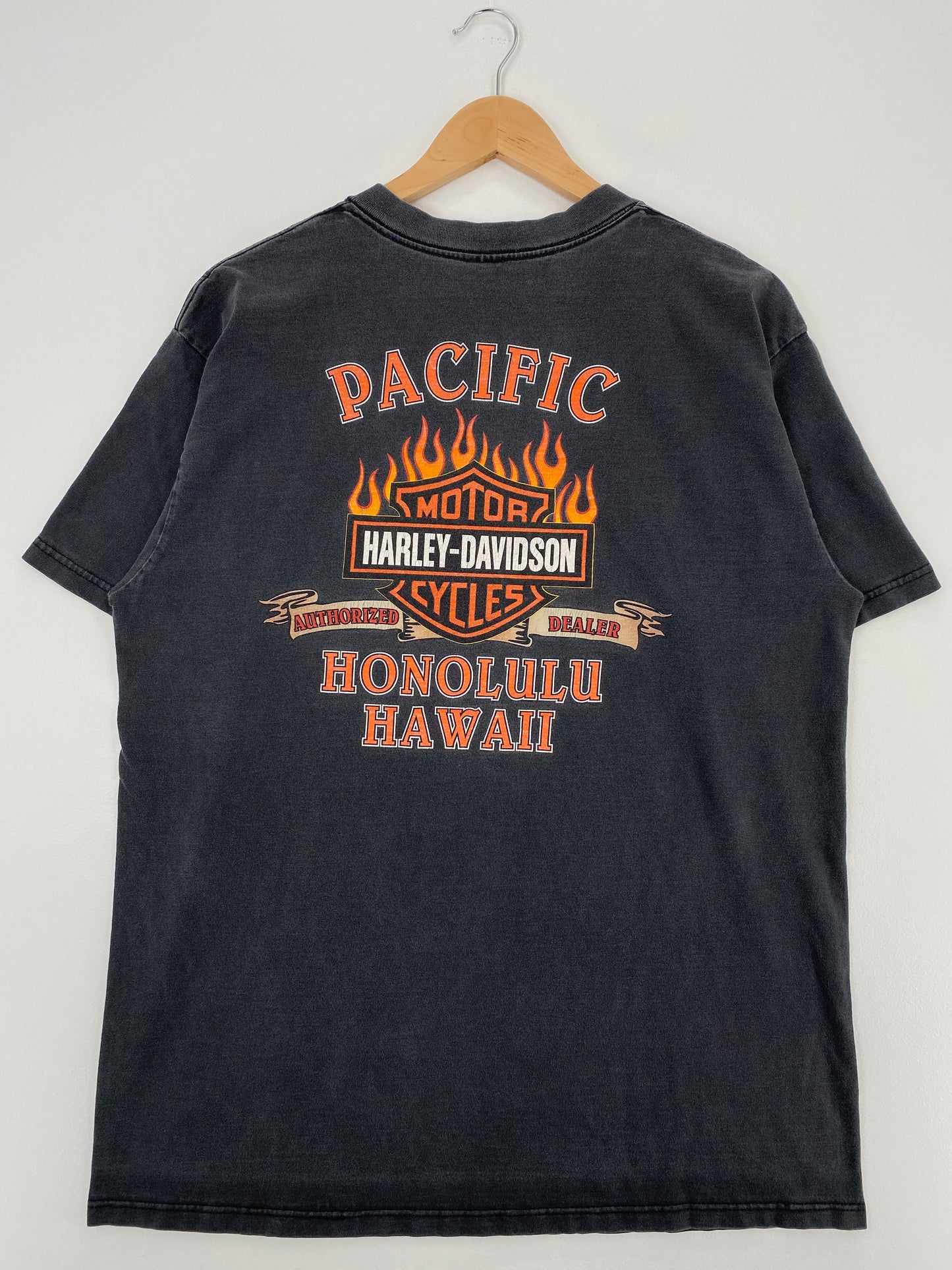 1998 HARLEY DAVIDSON Size No Tag(Approx.XL) Vintage T-Shirts / A3977