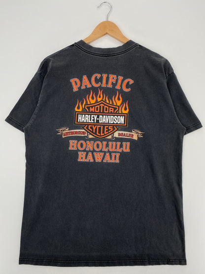 1998 HARLEY DAVIDSON Size No Tag(Approx.XL) Vintage T-Shirts / A3977