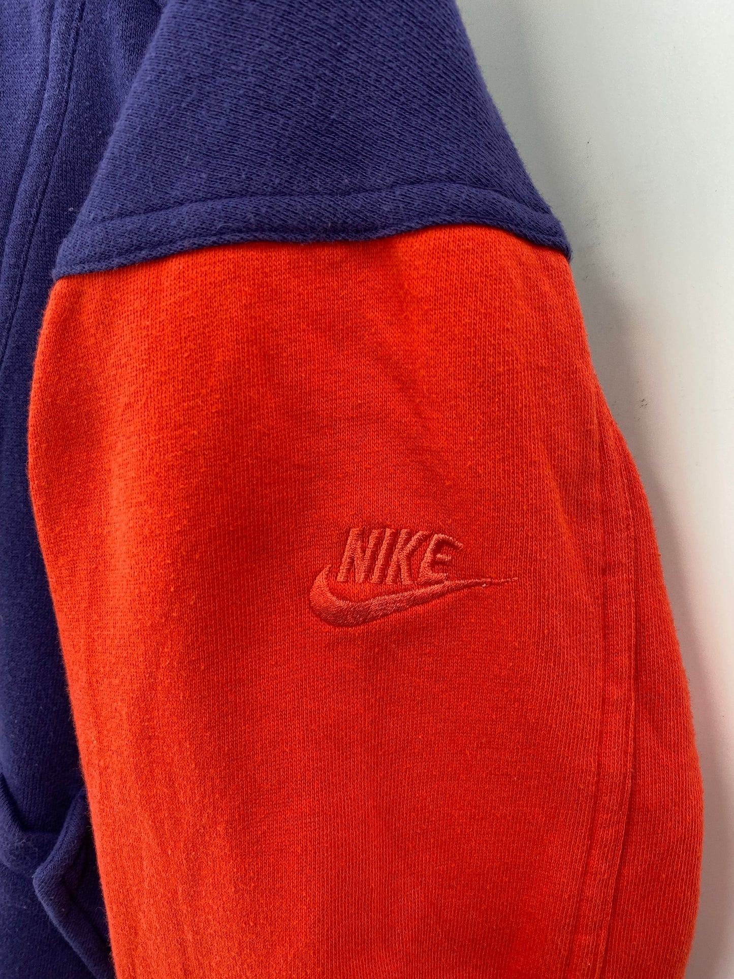 .90’s NIKE Size Ladies.L Vintage Hoodie Sweat-Shirt / A7193