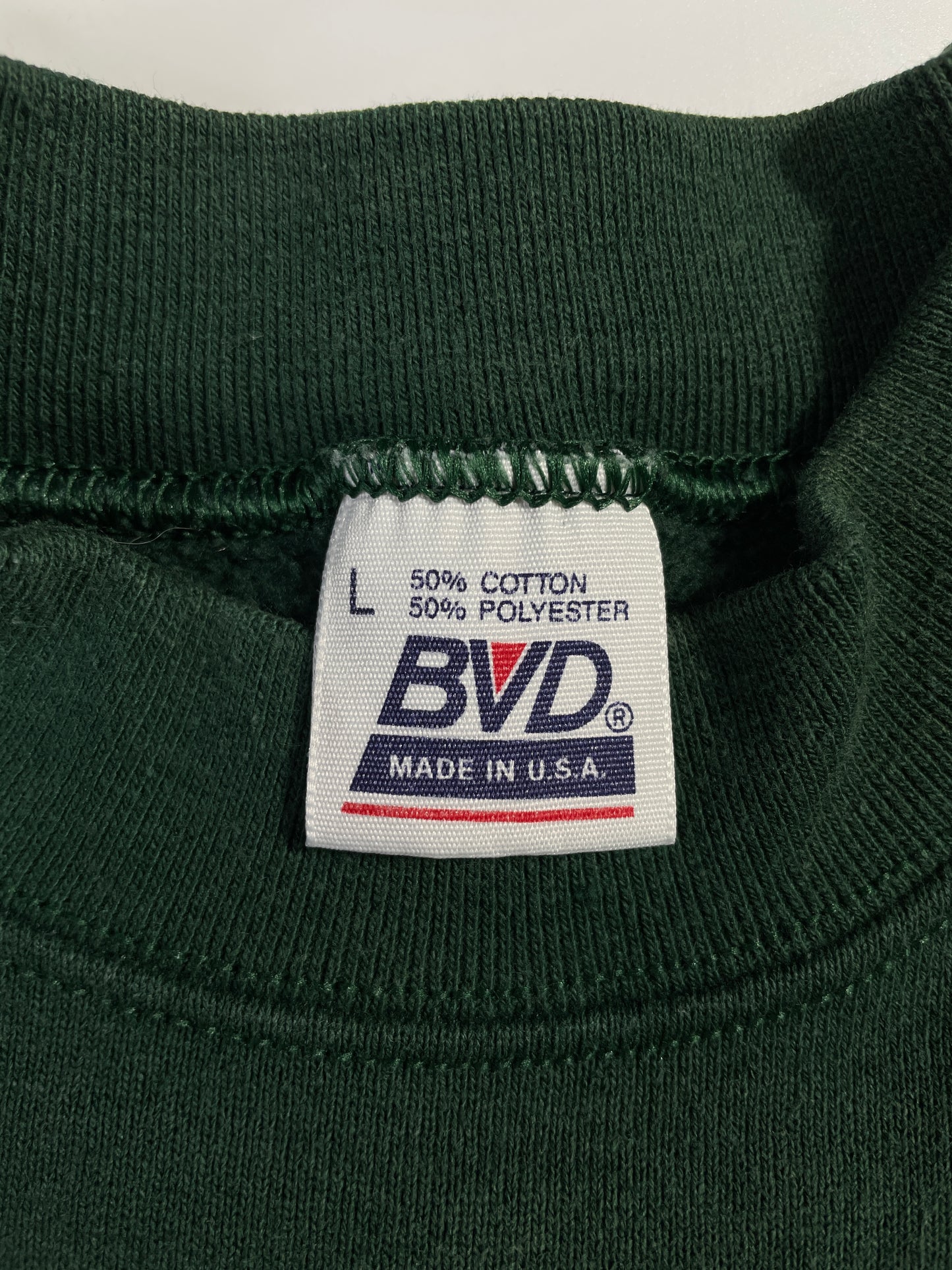 90's NEW YORK CITY Made in USA Size L Vintage College Sweat-shirt / E1218