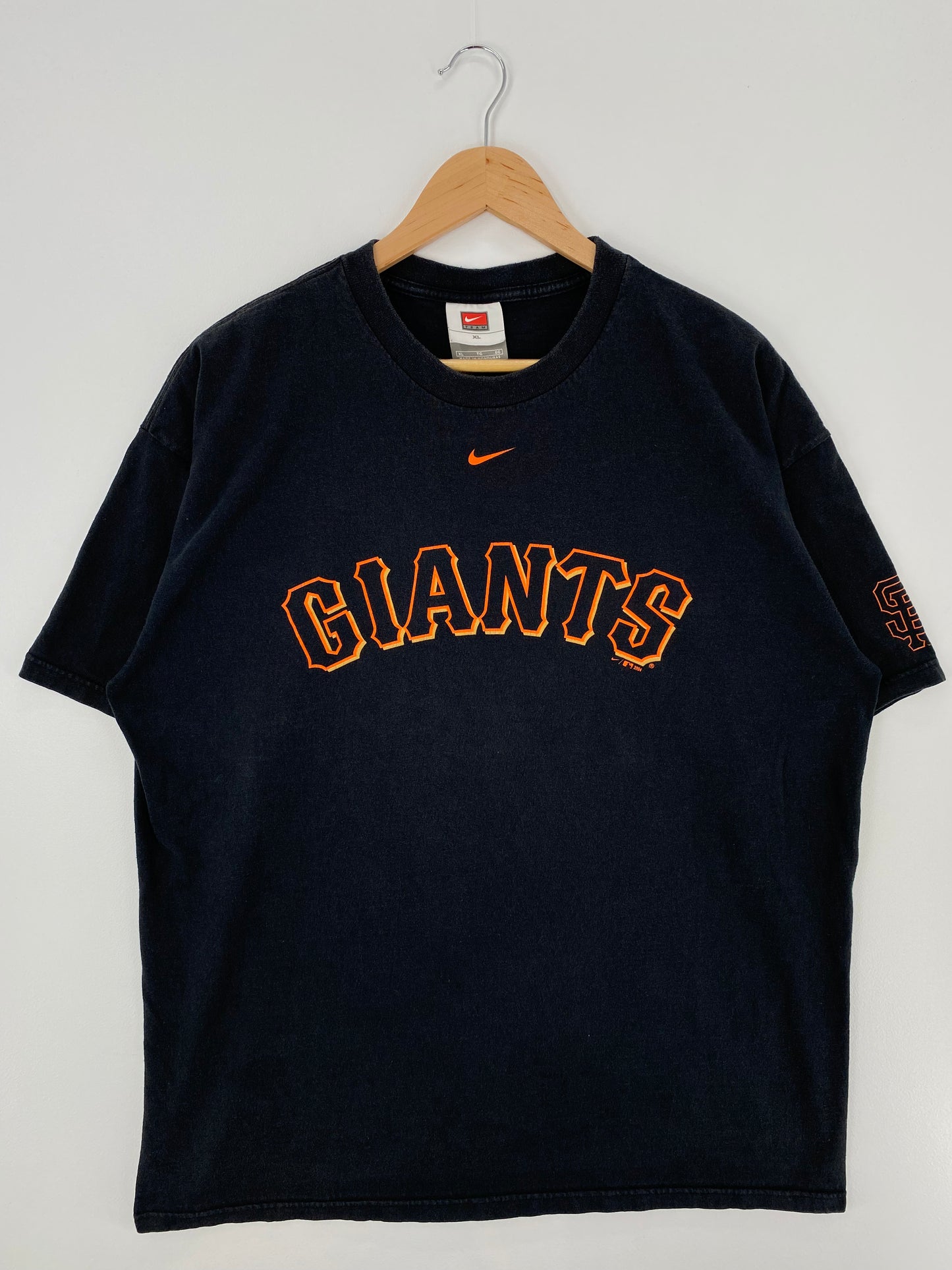 2004 NIKE SAN FRANSISCO GIANTS Size XL Vintage MLB T-shirt / A619